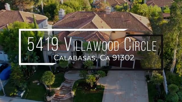 5419 VILLAWOOD CIRCLE CALABASAS, CA 91302