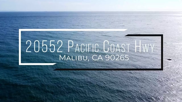 20552 Pacific Coast Hwy, Malibu, CA 90265