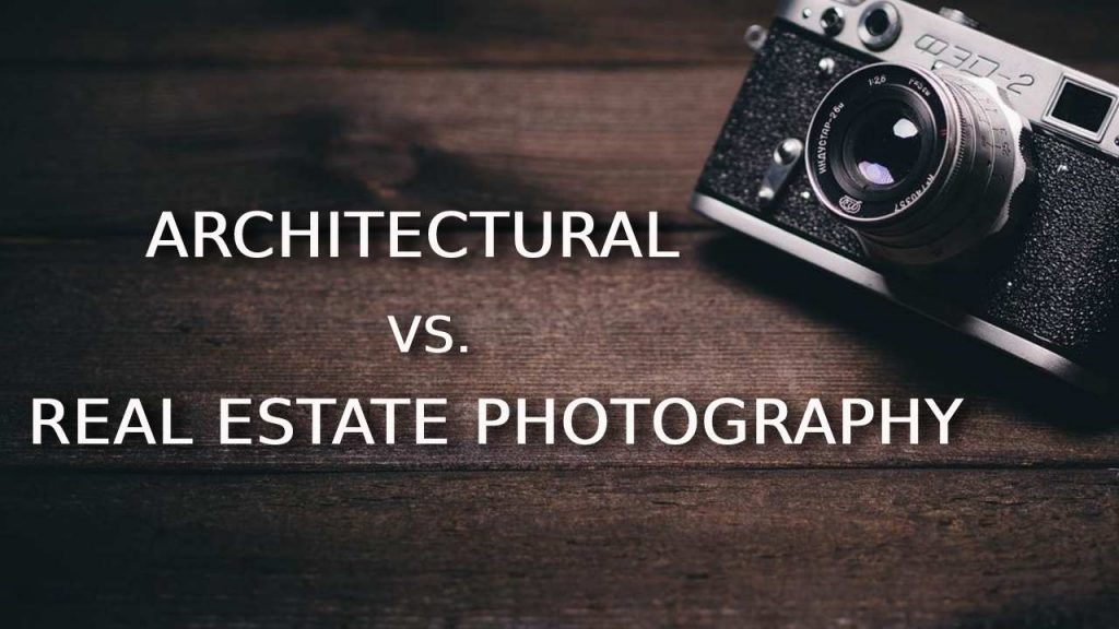 architectural vs real estate photography