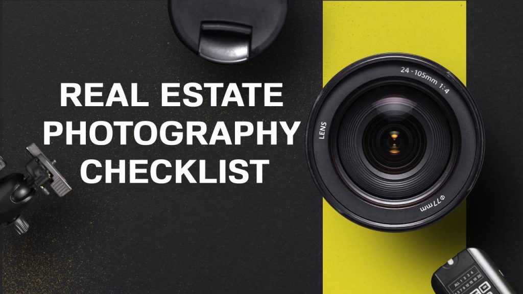 real estate photography checklist