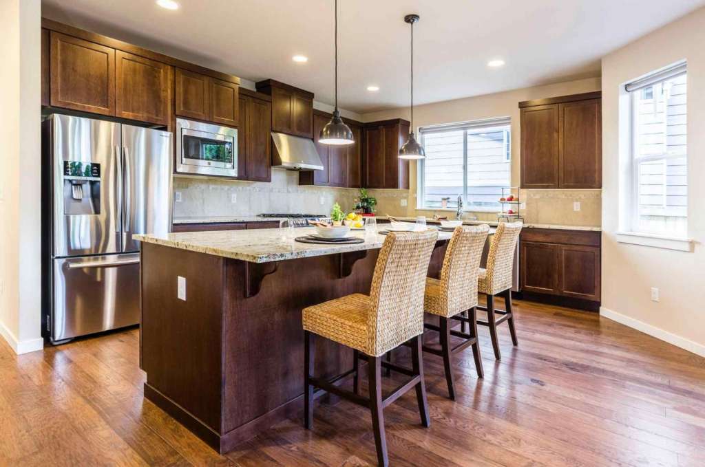 well kept kitchen and dining tables for real estate photography